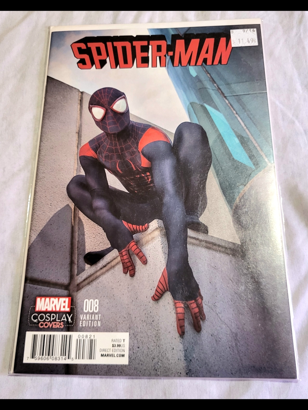 Marvel Spider-Man Comic Variant Cover
